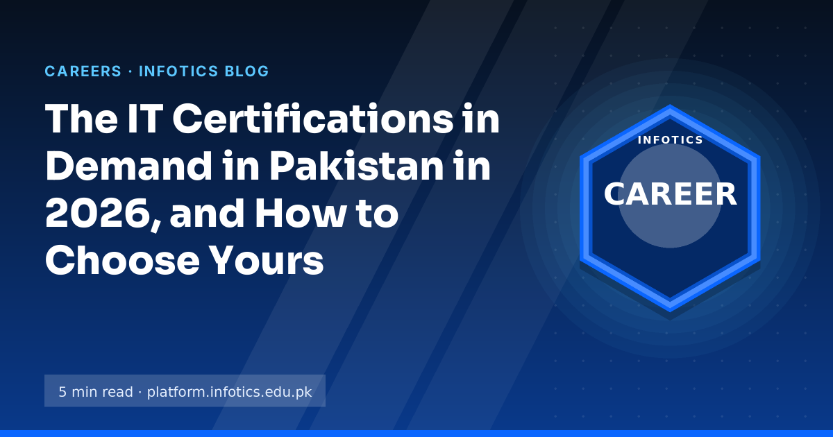 The IT Certifications in Demand in Pakistan in 2026, and How to Choose Yours